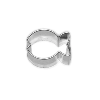 Abbildung von Fisch mini 17 mm Ausstecher, Ausstechform aus Edelstahl