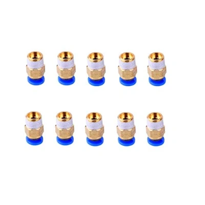 Abbildung von S SIENOC 10 x PC4 M10 Pneumatische Luft gerade Schnellverschraubung 4mm Gewinde