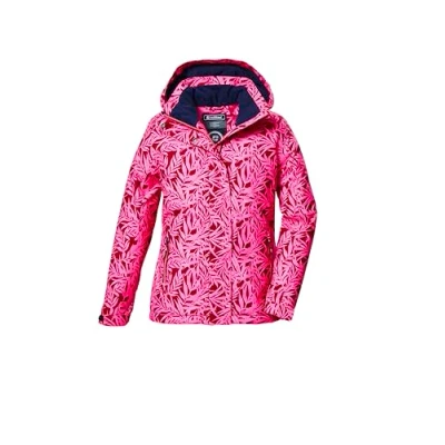 Abbildung von killtec Mädchen Funktionsjacke mit Kapuze und Schneefang KOW 355 GRLS JCKT, dunkel himbeere, 152, 42147 000