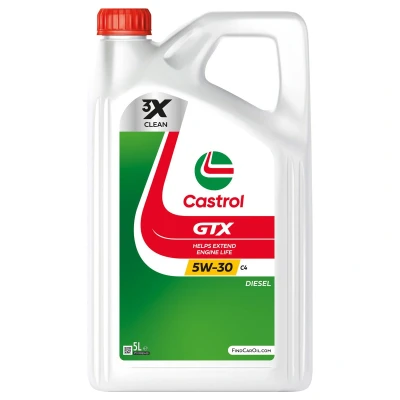 Abbildung von Castrol GTX C4 5W 30 5l Motoröl 15F64F RENAULT: MASTER 3 Kasten, ESPACE 5, 4, MERCEDES BENZ: A Class, B CLA Coupe