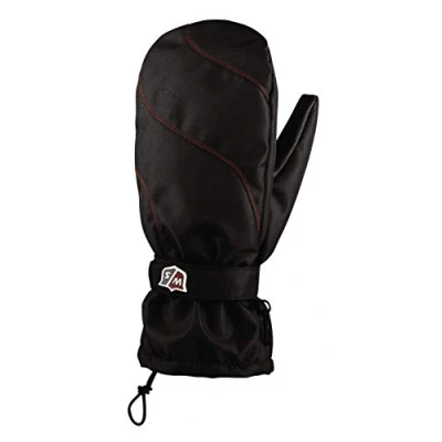 Abbildung von Wilson Staff Golf Fäustlinge, Mitten, Material Kombi, Größe: Einheitsgröße, schwarz, WGJA00990