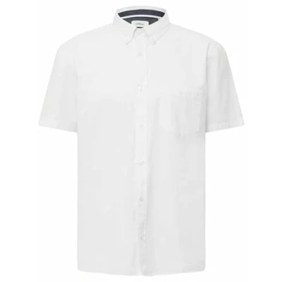Abbildung von s.Oliver Kurzarm MIT Waschung Hemd, Herren, Größe: 3XL, Weiß