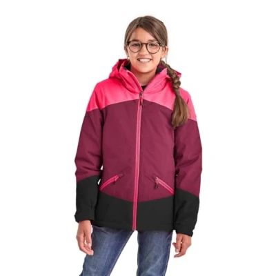 Abbildung von killtec Mädchen Outdoorjacke/Funktionsjacke mit Kapuze KOW 195 GRLS JCKT, brombeere, 140, 38510 000
