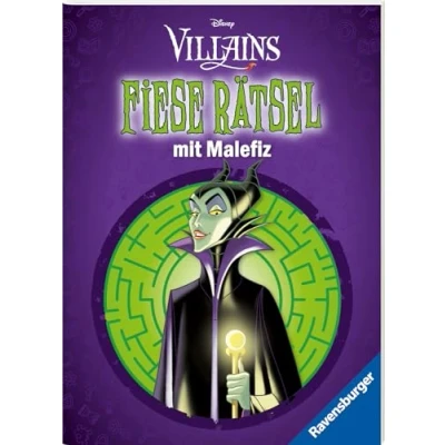 Abbildung von Ravensburger Disney Villains: Fiese Rätsel mit Maleficent Knifflige für kluge Köpfe ab 9 Jahren