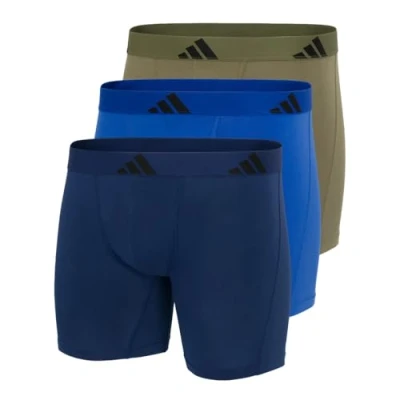 Abbildung von adidas Herren Boxer Brief (3PK) Active Flex Cotton Boxershorts, 901 Assorted, M (3er Pack)