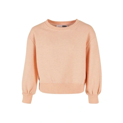 Abbildung von Urban Classics Sweatshirt für Kinder, Größe: 110/116, Papaya melange
