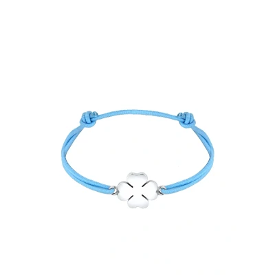 Abbildung von Elli Kleeblatt GLÜCKSBRINGER Talisman MOJO Armband, Damen, Größe: 16, Hellblau
