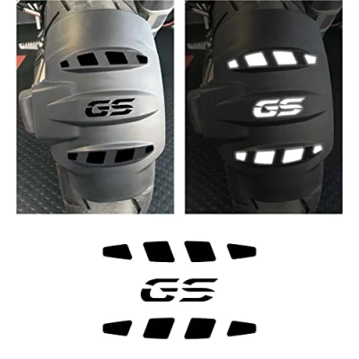 Abbildung von 3 Stück REFLEKTIERENDE Aufkleber Kompatibel mit Motorrad R 1200 1250 GS Adventure HECKFENDER Blau
