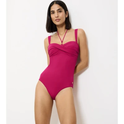 Abbildung von Triumph Summer Twist OPD, One Piece Swimsuit Damen, Rosa (Berry), 38