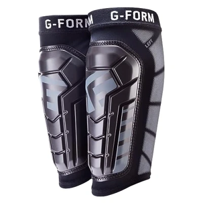 Abbildung von G Form Pro S Vento Fußball Schienbeinschoner und Ärmel Schwarz, Jugend S/M