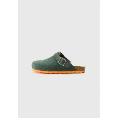 Abbildung von LICO Unisex Pantolette flach für Kinder, Größe: 29, Green Kunststoff/textil