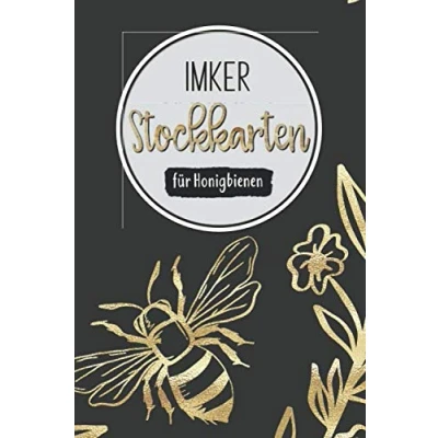 Abbildung von Imker Stockkarten für Honigbienen: Bienenbuch mit zum Ausfüllen Stockkartenbuch die wichtigsten Beobachtungen