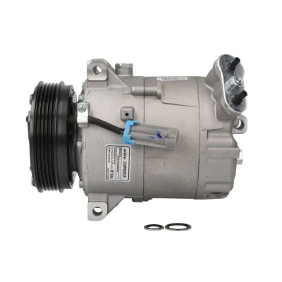 Abbildung von NRF 32190 Kompressor PXV16 12 PAG 46 mit Kompressoröl, Dichtring OPEL: Astra G Coupe, CC