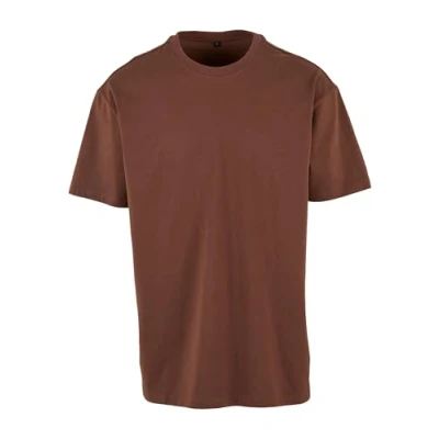 Abbildung von Build Your Brand Men BY102 Heavy Oversize Tee Tee, chocolatebrown, XL