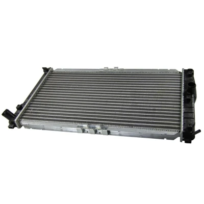 Abbildung von THERMOTEC D70006TT Kühler, Motorkühlung Aluminium 654 380 16 Kühlrippen mechanisch gefügt