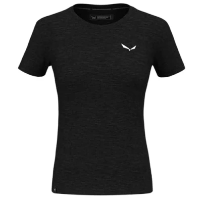 Abbildung von Salewa Damen Eagle Minilogo Merino Women T Shirt, Oatmeal, XXS EU