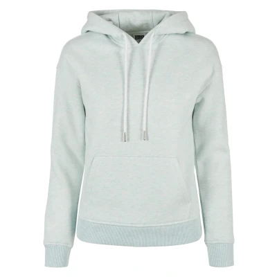 Abbildung von Urban Classics Kapuzenpullover, Damen, Größe: Small, Aqua melange