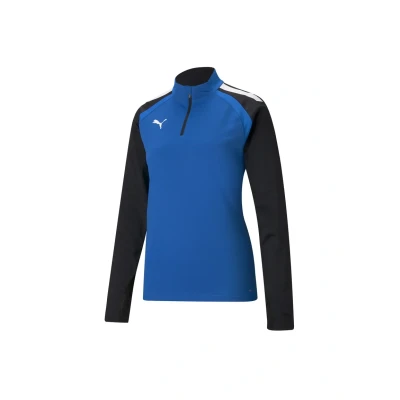 Abbildung von puma Teamliga W Trainingsjacke, Damen, Größe: 38, Electric blue lemonade black