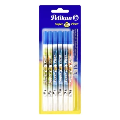 Abbildung von Pelikan Tintenlöscher Super Pirat 850, 6 Stück, farblich sortiert