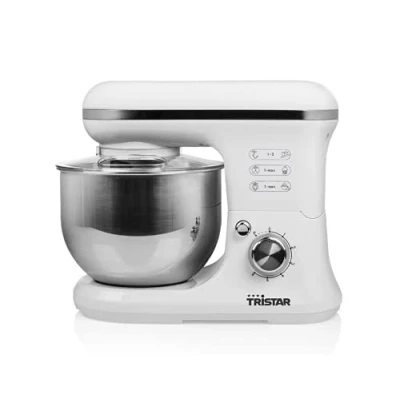 Abbildung von Tristar multifunktionale Küchenmaschine mit 5L Edelstahlschüssel, 1200 Watt, MX 4817