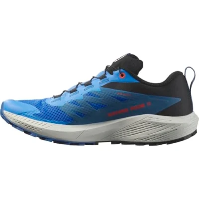 Abbildung von Salomon Herren Sense Ride 5 Traillaufschuhe, French Blue Black Dark Blue, 42 EU