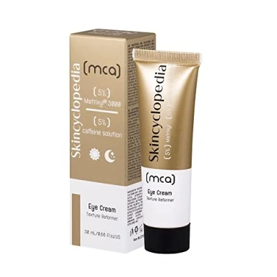 Abbildung von Skincyclopedia 5% Koffein Augencreme gegen Falten und Augenringe mit Matrixyl, Anti Aging Augenkonturcreme Peptiden, hochwirksame Gesichtspflege, Caffeine Eye Cream, 30ml