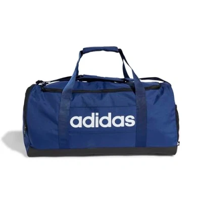Abbildung von adidas LINEAR Duffel MEDIUM, Unisex Erwachsene Sportsack, Blau, 39.8 L IN6116