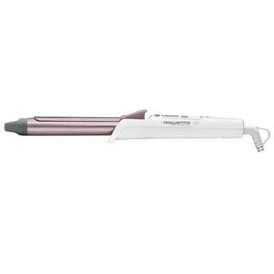 Abbildung von Rowenta CF3460 Premium Care Precious Curls Lockenstab 3 Pflegeprogramme Eingebauter Timer Für Sicheres Lockenwickeln Übersichtliches LCD Display 25 Mm Durchmesser Automatisches Abschalten