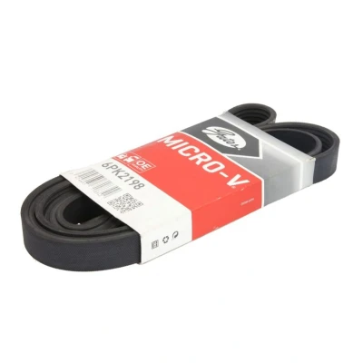 Abbildung von GATES Micro V 6PK2198 Keilrippenriemen 2198 6 Polyester, EPDM (Ethylen Propylen Dien Kautschuk) FORD: Galaxy Mk2 MPV, MONDEO 4, S Max Mk1