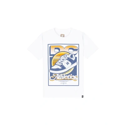 Abbildung von DC Shoes FÜR Tshirt print für Kinder, Größe: 164, Wbb white