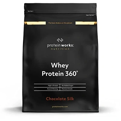 Abbildung von Protein Works Whey 360 Mit zusätzlichen Vitaminen Proteinpulver Eiweißpulver 40 Servings Chocolate Silk 1.2kg