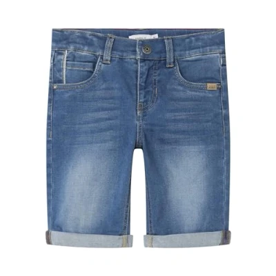 Abbildung von Name it Jeans Shorts für Kinder, Größe: 164, Medium blue denim
