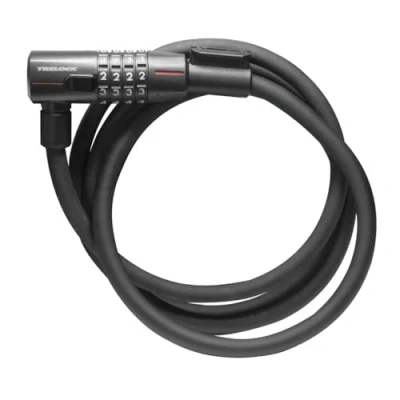 Abbildung von Trelock Unisex Erwachsene Zahlen Kabelschloss 2231260892 Kabelschloss, schwarz, 110cm