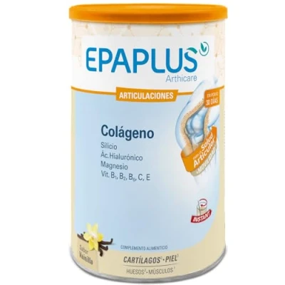 Abbildung von EPAPLUS Arthicare, Kollagen + Silizium Hyaluronsäure, hydrolysiertes mit und Sofortlösung Vanillegeschmack, 30 Tage Behandlung, 326 g
