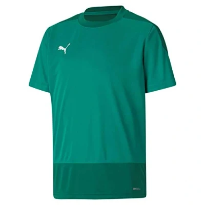 Abbildung von PUMA Unisex Teamgoal 23 Training Jersey Jr T shirt, Pepper Green power Green, 128 EU