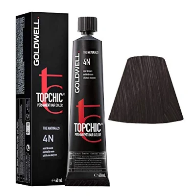 Abbildung von Goldwell Topchic Permanente Färbung 60 ml 4N