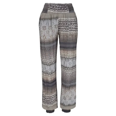 Abbildung von Buffalo Strandhose, mit Alloverdruck und Taschen, Jerseyhose, Relaxhose