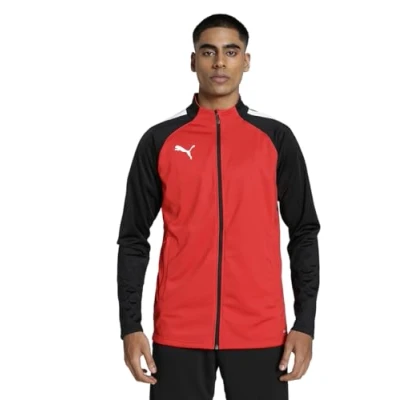 Abbildung von Puma LIGA Trainingsjacke Red black, Herren, Größe: Large, black