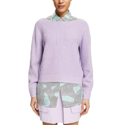 Abbildung von ESPRIT Damen 024ee1i343 Pullover, 570/Lavender, Medium