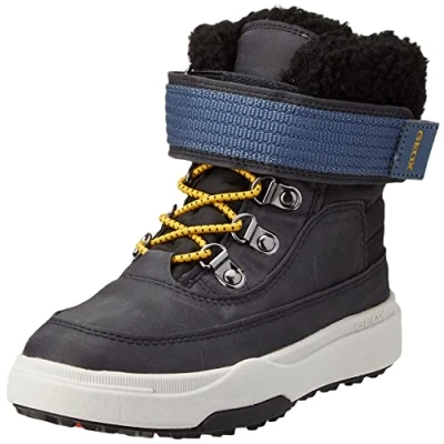 Abbildung von Geox Jungen J Bunshee Pg Boy B A Stiefeletten, Navy Black, 34 EU