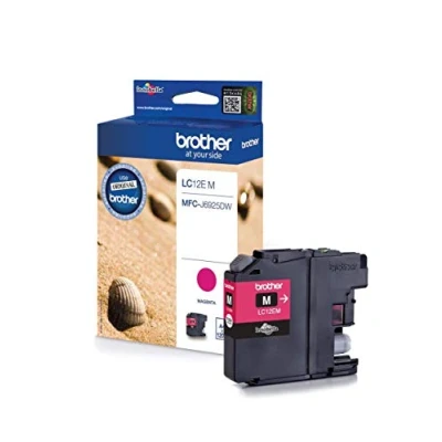 Abbildung von Brother LC12EM Original Tintenpatronen Pack of 1,magenta