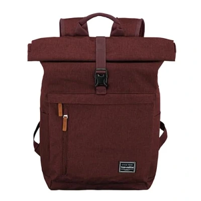 Abbildung von Travelite Basics Rollup Rucksack bordeaux