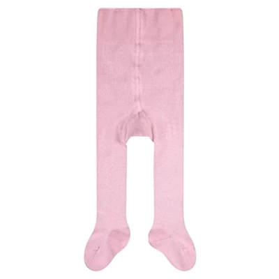 Abbildung von FALKE Unisex Baby Strumpfhose Family B TI nachhaltige biologische Baumwolle einfarbig 1 Stück, Rosa (Thulit 8663) neu umweltfreundlich, 50 56