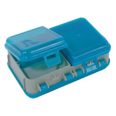 Abbildung von PLANO Doppelseitiger, verstellbarer Angel Organizer, doppelseitige Angelausrüstung, Aufbewahrungsbox, kompakte Angelbox, Ranzen, perfekt zur Aufbewahrung von Ködern, Hardbaits, Softbaits und anderen