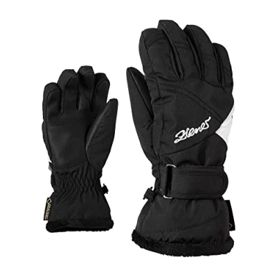 Abbildung von Ziener Mädchen LARA GTX GIRLS glove junior Ski handschuhe / Wintersport wasserdicht atmungsaktiv, black, 6,5