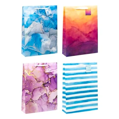 Abbildung von TSI Geschenktüten ART DESIGN XXL, 12er Packung, Größe: XXL (HxBxT 44 x 33 10 cm), Art. Nr. 85177