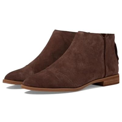 Abbildung von TOMS Damen Rylie Stiefelette, Eichenbraunes Wildleder, 42.5 EU