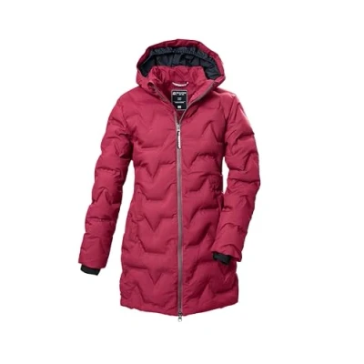 Abbildung von killtec Mädchen Steppparka/Steppjacke mit Kapuze KOW 358 GRLS QLTD PRK, dunkel himbeere, 176, 42152 000