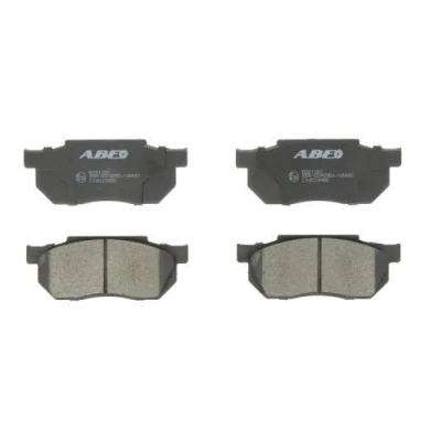 Abbildung von ABE C14019ABE Bremsbelagsatz Vorderachse inkl. Verschleißwarnkontakt HONDA: CRX 2, CIVIC 4 Hatchback, Stufenheck