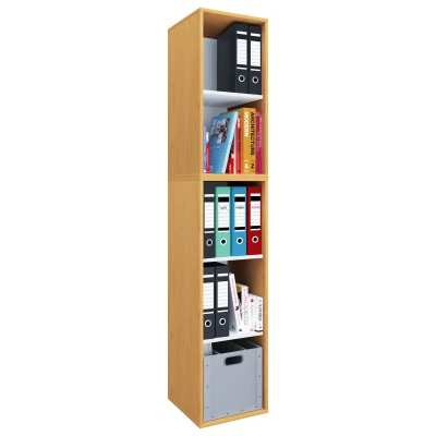 Abbildung von VCM Bücherregal »Holz Büro Regal Bücher Ordner Aktenregal Lona l 5f«